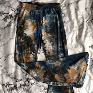Tie Dye Flare Pants